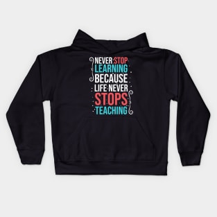 Motivation Quotes Kids Hoodie